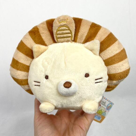 NWT Sumikko Gurashi Egypt Neko Cat Plush - Picture 1 of 6
